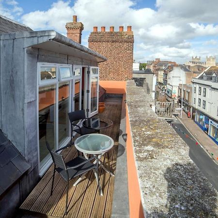 Stunning Central Exeter Apartment With Balcony And Fantastic View Zewnętrze zdjęcie