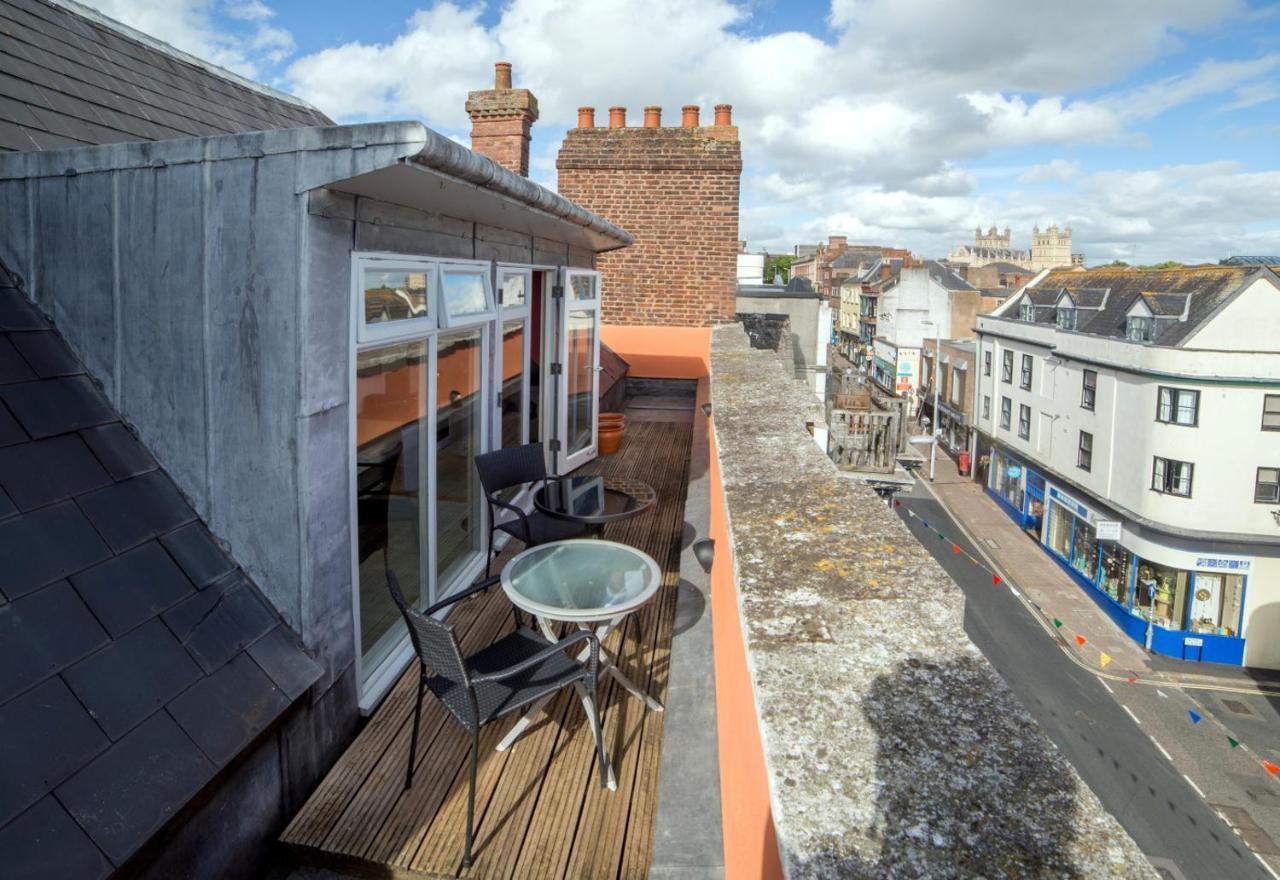 Stunning Central Exeter Apartment With Balcony And Fantastic View Zewnętrze zdjęcie