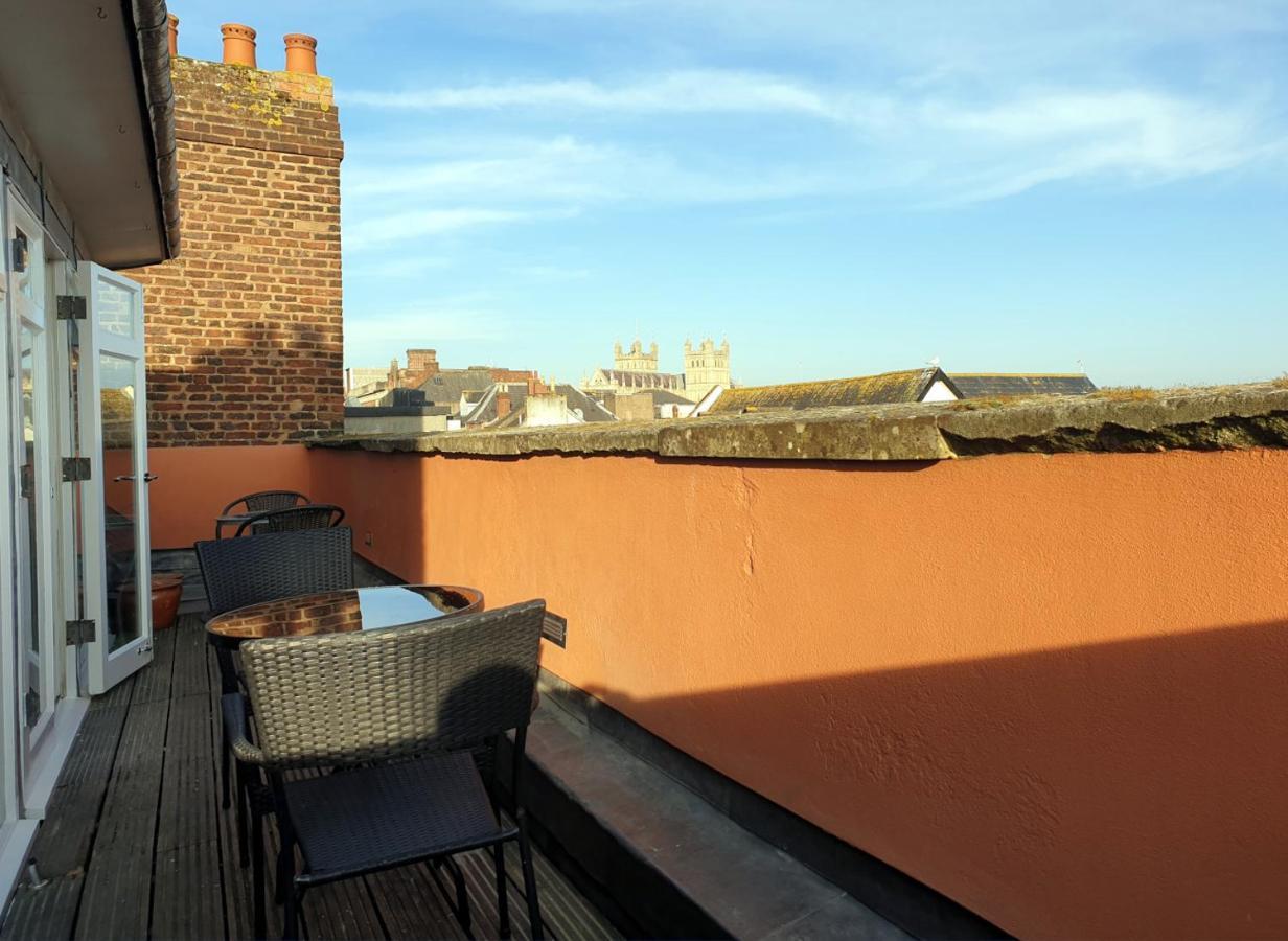 Stunning Central Exeter Apartment With Balcony And Fantastic View Zewnętrze zdjęcie